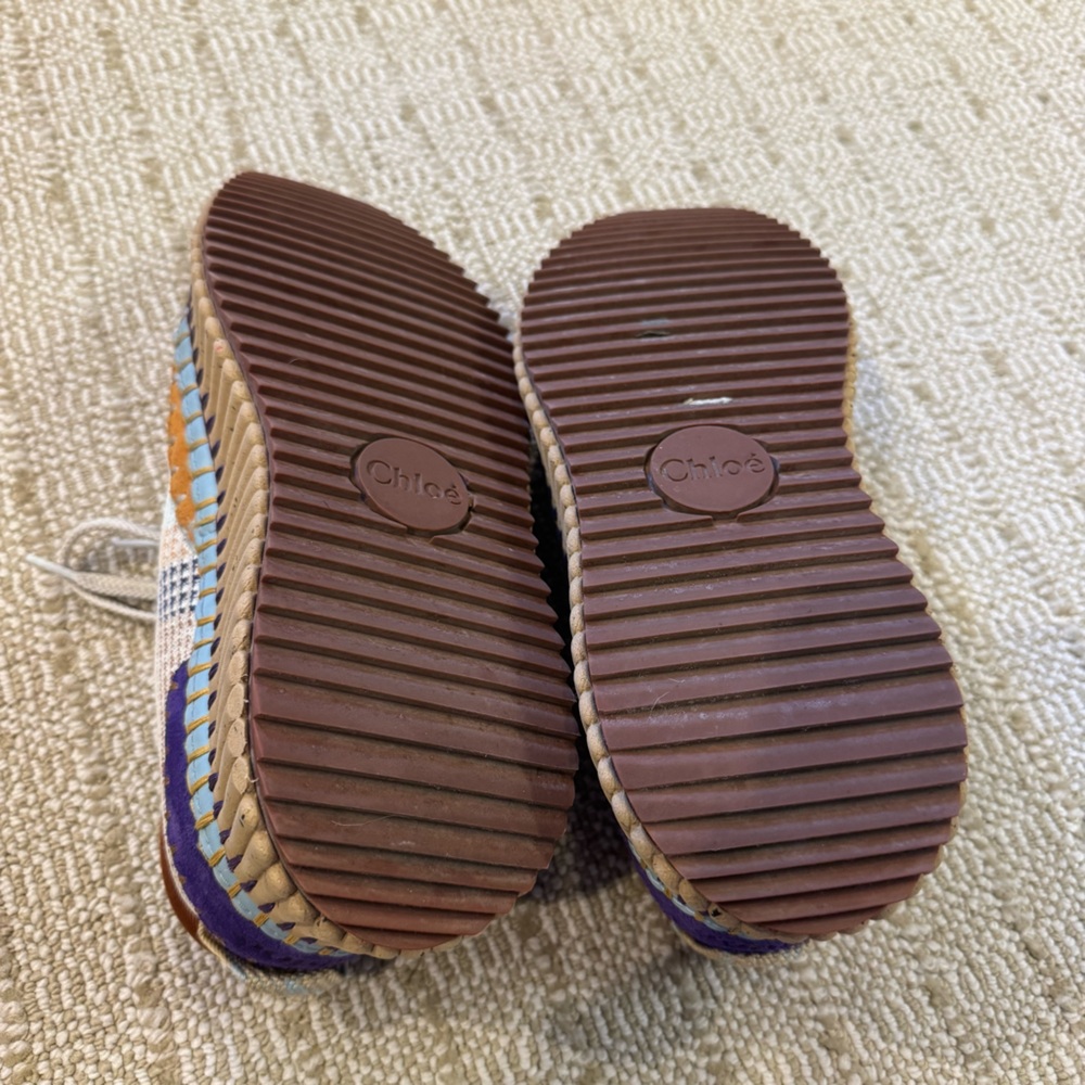 Chloe Nama Multi Color Sneakers | Size 40 - Picture 5 of 7